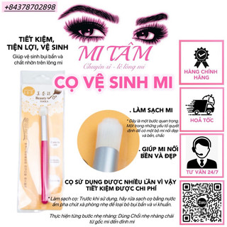 Cọ vệ sinh mi _ Dụng cụ nối mi _ Phụ liệu nối mi Mi Tâm