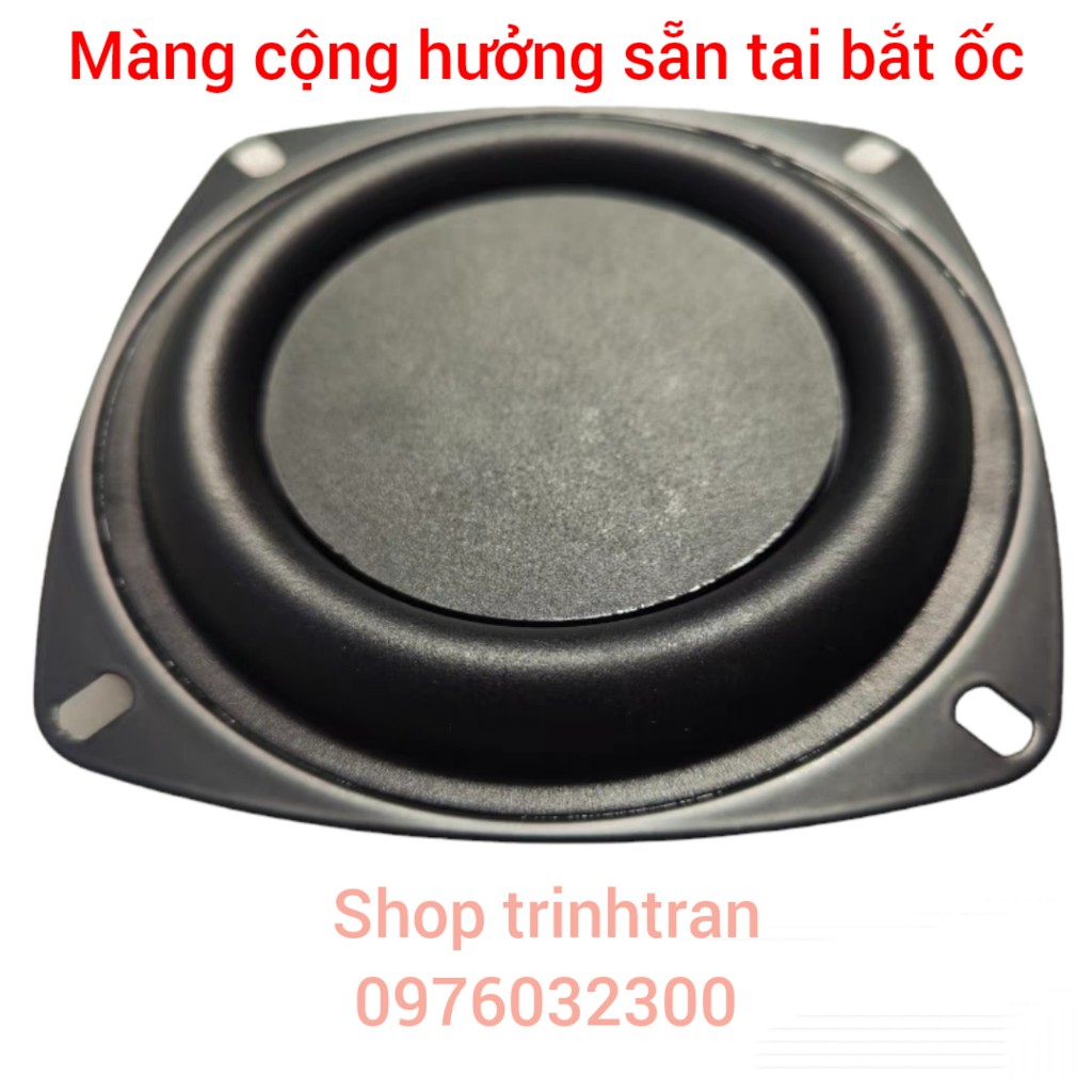 Màng cộng hưởng có sẵn tai bắt ốc từ 3 inch đến 4 inch gân dầy chất lượng cao. giá 1 cái
