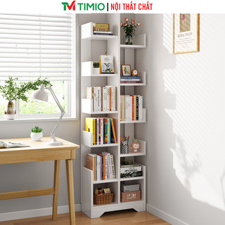 Kệ sách gỗ hình xương rồng đa năng để sàn thương hiệu TIMIO  - GP66