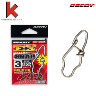  Khoá SNAP DECOY EX Khóa câu lure siêu cứng tải khoẻ không rỉ sét 