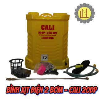 Bình xịt điện CALI 20-DP 2 Bơm kép mạnh mẽ, hiệu suất cao [Bảo hành 6 tháng]