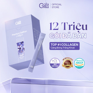 Bột Uống Collagen Cao Cấp Kết Hợp Saffron Gilaa (60 gói x 2g)