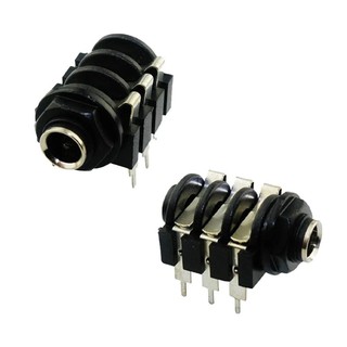 Jack mic 6.35mm 6p cái chân cắm