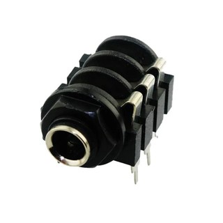 Jack Mic 6.35mm 6P Cái Chân Cắm