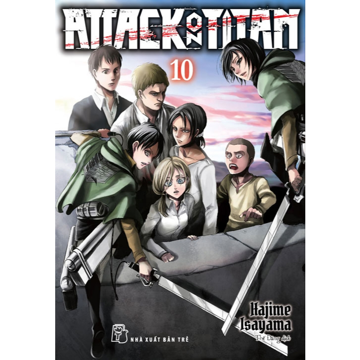 Sách - Attack on Titan tập 10 - Hajime Isayama - (NXB Trẻ)