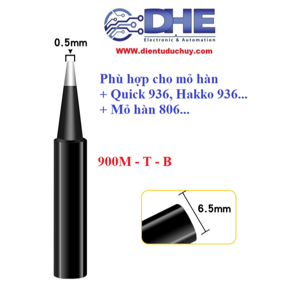 MŨI HÀN 900M, 936 - QUICK 936, HAKKO 936, 806...
