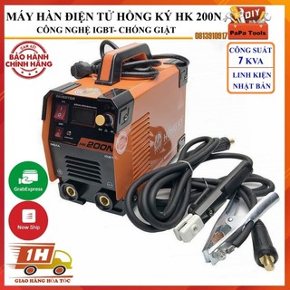 Máy hàn điện tử Hồng Ký HK 200N- Công nghệ inverter IGBT, chống giật, tự ngắt khi quá tải quá nhiệt
