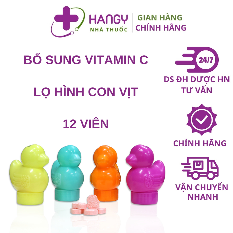 Kẹo C Vịt Đồng Tháp Domesco (Lọ 12 viên)