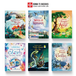 Sách - Truyện cổ tích kèm tranh minh họa màu cho trẻ từ 6 tuổi - Illustrated Classics - Đinh Tị Books