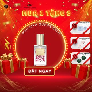 Tinh dầu dưỡng tóc WEILAIYA chiết xuất cánh hoa hồng phục hồi tóc hư tổn, giảm sơ rối, chẻ ngọn, không gây bết dính