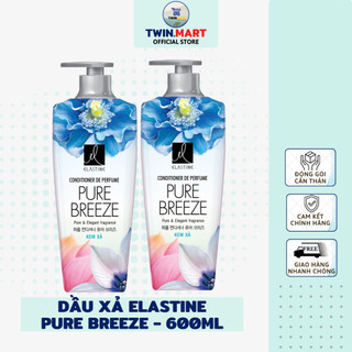 Dầu xả Elastine dưỡng tóc hương nước hoa Pure Breeze 600ML - Hàn Quốc