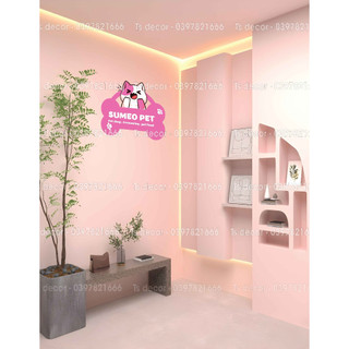 Phông nền livestream TS Decor - Phông nền livestream dễ thương 3D/5D đủ kích thước