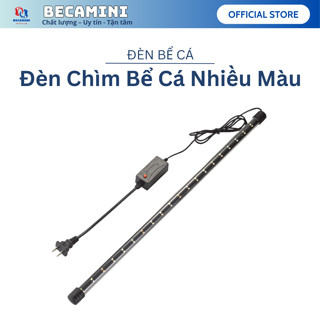 Đèn chìm bể cá[ NhIỀU MÀU-CHỌN SIZE], đèn hồ cá chìm hoàn toàn trong hồ