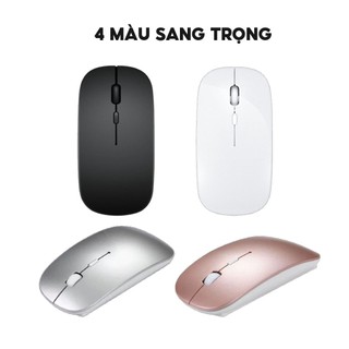 Chuột ko dây Bluetooth wireless USB tự sạc pin HXSJ M90 siêu mỏng,chống ồn chuyên dùng cho máy tính,laptop,pc,tivi