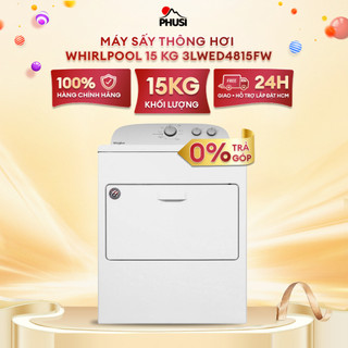 3lwed4815fw máy sấy thông hơi whirlpool 15 kg 3lwed4815fw -