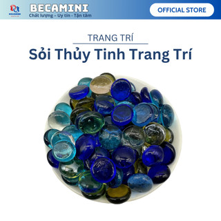 Sỏi trang trí hồ cá, sỏi thuỷ tinh trang trí hồ cá cảnh