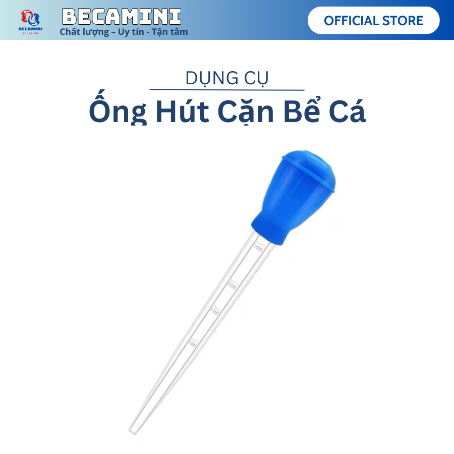Ống Hút Cặn - Ống Hút Phân Cá - hutcan30