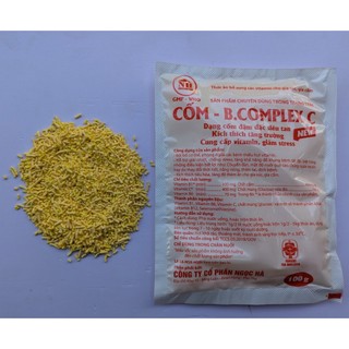 1 gói Cốm Bcomplex -C 100g Bồi bổ cơ thể, kích thích tăng trưởng dùng tốt cho gia súc, gia cầm, gà, vịt,gà đá, chim cảnh