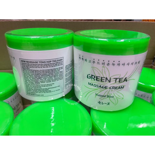 [Chính hãng] Kem Massage mặt & body Trà xanh - Green tea Masage Cream (Spa chuyên dùng)