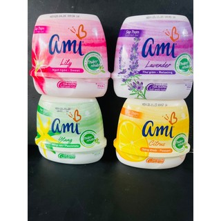 Sáp thơm Ami Hương ylang nồng nàn/hương chanh/hương lily/ lavender 200g
