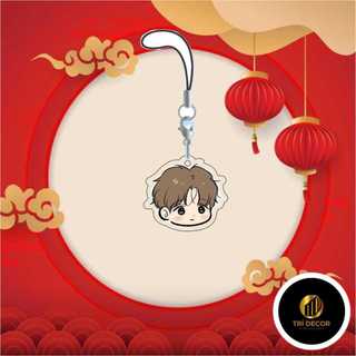 Dây treo điện thoại in hình NGƯỜI TÌNH CỦA JINX manhwa BL anime chibi tiện lợi móc khóa popsocket