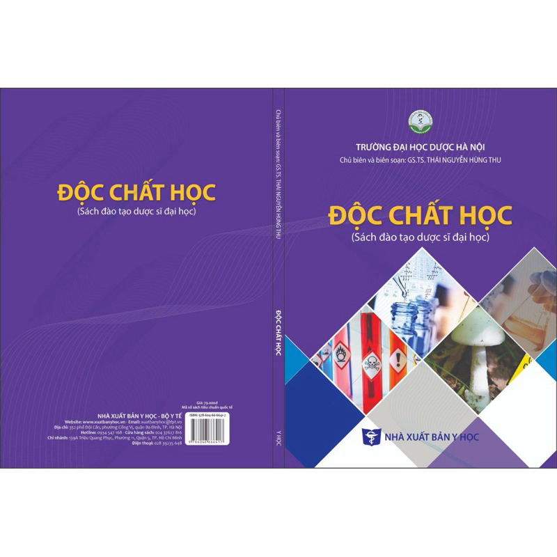 Sách - Độc chất học 2024 (sách đào tạo dược sĩ đại học)