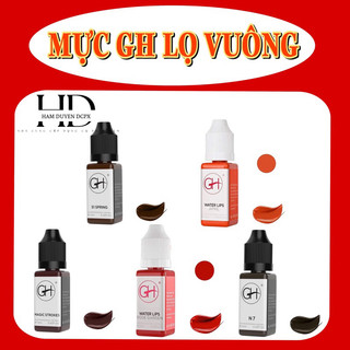 Mực GH lọ vuông, mực gh mẫu mới