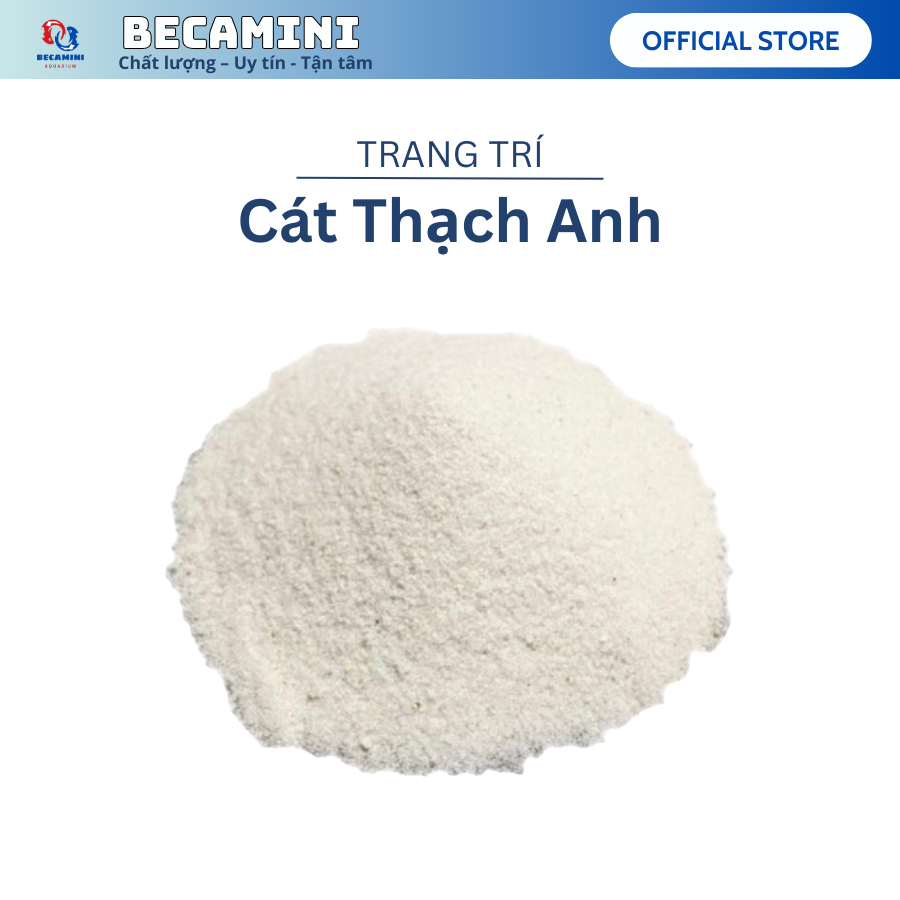 Cát thạch anh lọc nước cho hồ cá cảnh