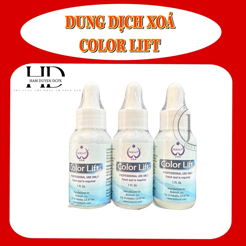 Dung dịch xoá color lift