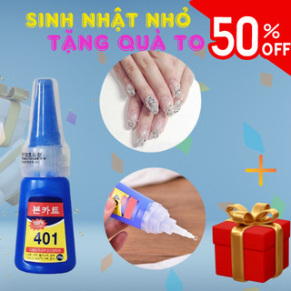 Keo 401, keo dán móng gắn đá SIÊU CHẮC [ CHANH NAIL
