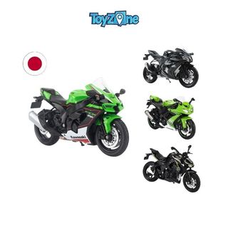Mô hình xe moto Kawasaki Z1000 R, Ninja H2R, Ninja, ZX-10R, 1:18