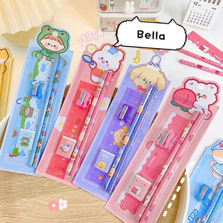 Set học tập / set bút chì kèm gôm và đồ chuốt cho học sinh