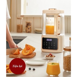 Máy làm sữa hạt chống ồn 1.75L cối xay thuỷ tinh thể tháo rời đa năng xay, nấu sữa hạt, chống trào 14 chức năng