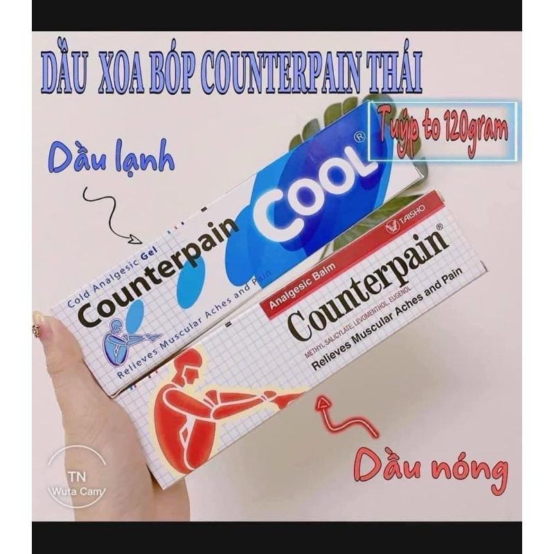 Dầu xoa bóp counterpain 120g nội địa thái lan
