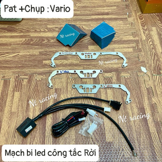 Pat gắn bi cầu led vario 150 - pat đôi pat lé