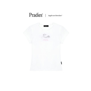 Áo thun nữ baby tee ôm pradies - sweet pearl