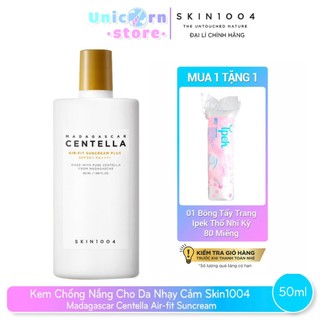 Kem Chống Nắng Cho Da Nhạy Cảm Skin1004 Madagascar Centella Air-fit Suncream Plus SPF50