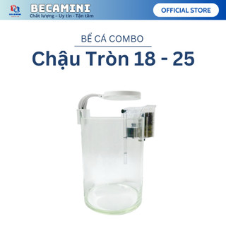Bể cá mini để bàn COMBO kèm phụ kiện