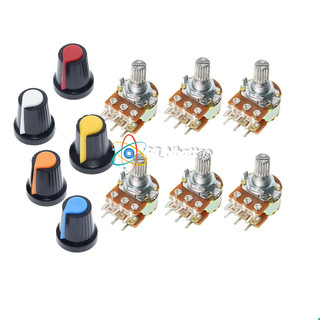 Triết áp đôi 6 chân wh148 5k 10k 20k 50k 100k 200k 500k 1m