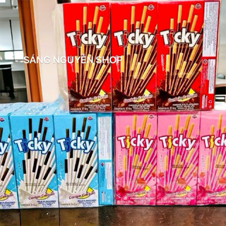 Lốc 12 + 1 bánh que ticky thái lan x 20g