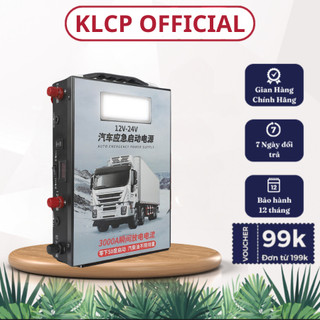 Bộ kích điện khởi động khẩn cấp nguồn điện ô tô 12V 24V, Bộ kích bình ô tô cao cấp cho xe tải