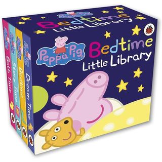 Sách - Truyện đọc thiếu nhi tiếng Anh bộ 4 cuốn - Peppa Pig Bedtime Little Library