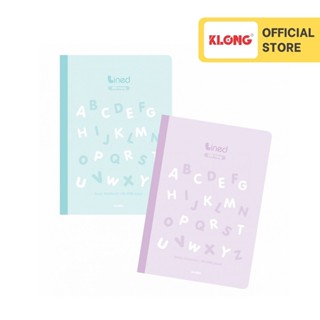 Vở kẻ ngang Lined, vở ALPHABET Klong B5 80/120/200 trang 58/92; KL 815,816,817 - VPP Thiên Ái