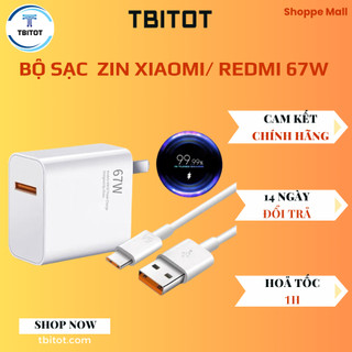 Bộ sạc nhanh xiaomi 67w chính hãng sạc nhanh mi charge turbo kèm dây sạc xiaomi type c - pulotech