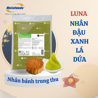 Nhân bánh trung thu đậu xanh lá dứa 1kg và 2kg Luna - Farina