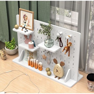  Bảng pegboard để bàn làm việc kệ treo tường trang trí decor phòng thương hiệu IGA- IG417 