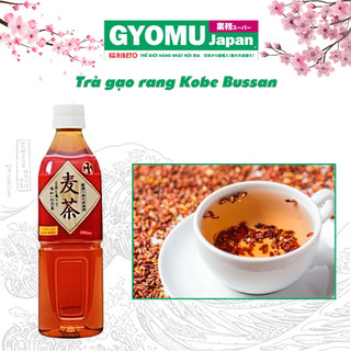 Trà gạo rang Kobe Bussan - 500ml - Hàng nội địa Nhật Bản