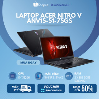 Laptop acer nitro v anv15-51-75gs - bảo hành 12 tháng