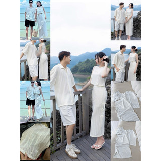 Áo váy đôi đi biển form đẹp Forever Couple