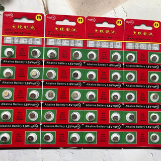 Vỉ 10 viên pin cúc áo AG4 G4 LR626 377 SR626 177 SR66 SR626SW 1176SO 377A SG4 LR66 V377 L626 D377 GA4 565